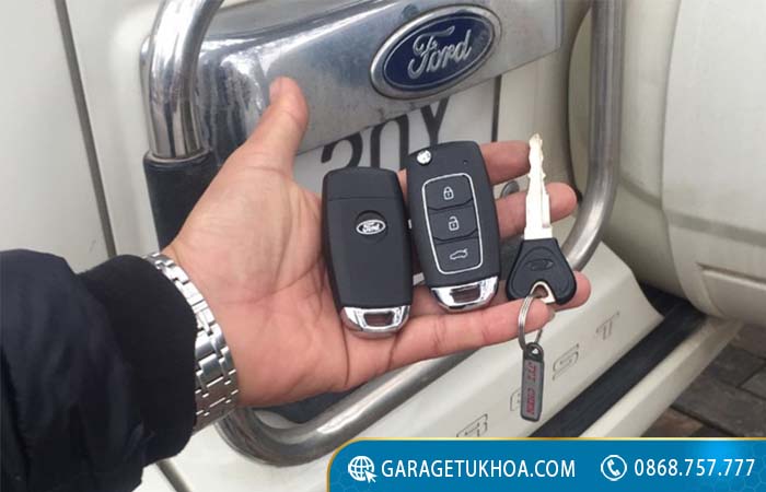 Khóa chìa khóa xe Ford chính hãng có rất nhiều loại